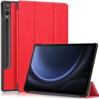 Чехол для Samsung Galaxy Tab S9 FE+ Plus, Smartcase с местом для стилуса, красный