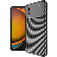 Чехол до Samsung Galaxy Xcover 7, Carbon Gel, чёрный