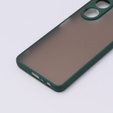 Тонкий корпус для Oppo A78 5G, Slim, прозрачный / зелёный