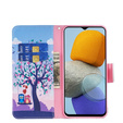 Откидной чехол для Samsung Galaxy M33 5G, Wallet, Two Owls, синий