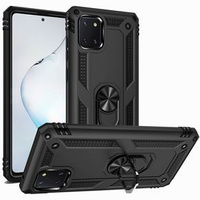 Бронированный Чехол до Samsung Galaxy Note 10 Lite, Nox Case Ring, чёрный