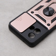 Чохол NOX Camera Slide Motorola Moto G84 5G, CamShield Slide, рожевий rose gold