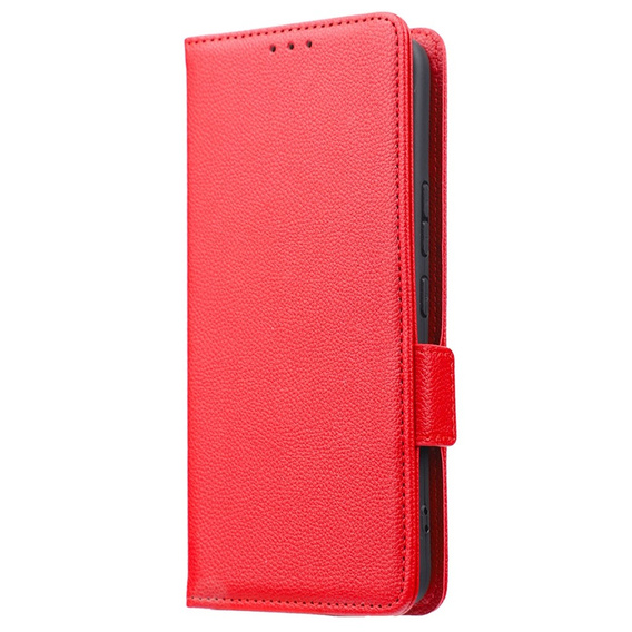 Чохол-книжка для Nokia X30 5G, Wallet Litchi Magnet Case, червоний