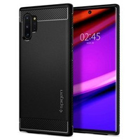 Чoхол Spigen до Samsung Galaxy Note 10+ Plus, Rugged Armor, чорний