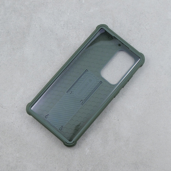 Бронированный чехол для Samsung Galaxy S23 Ultra, Dexnor Full Body (Two Frames), зелёный