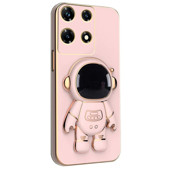 Чoхол до Infinix Note 30 Pro, Astronaut, рожевий