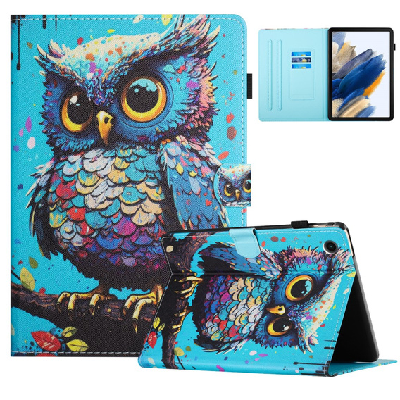 Чoхол до Samsung Galaxy Tab A9+ X210 / X215 / X216B, owl