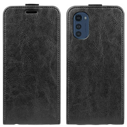 Откидной чехол для Motorola Moto E32 4G, Flip, чёрный
