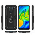 Броньований Чoхол до Xiaomi Redmi Note 9, Nox Case Ring, чорний