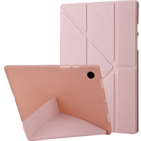 Чохол для Samsung Galaxy Tab A9, Origami, рожевий rose gold