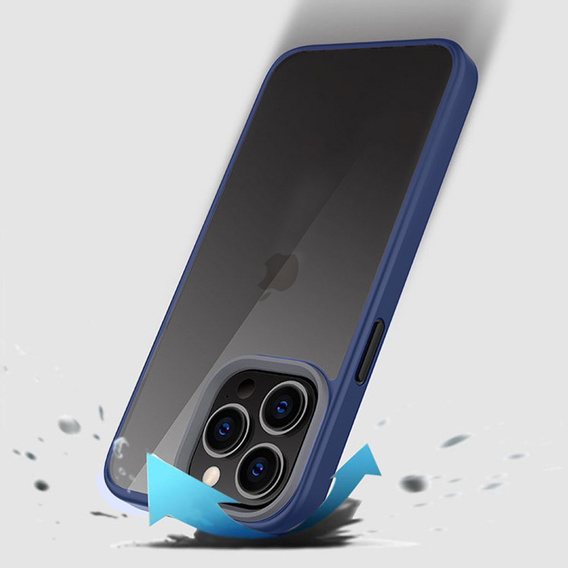 Чехол до iPhone 13 Pro, ERBORD Hybrid Case, синий