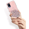 Чехол до Vivo V21 5G, Glittery, розовый