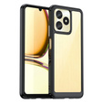 Чехол до Realme C51, Fusion Hybrid, прозрачный / черный