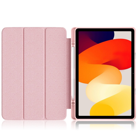 Чохол для Xiaomi Redmi Pad SE 11", Smartcase Hybrid, з місцем для стилуса, рожевий