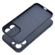 ERBORD Чехол Silicone Mag Cover для iPhone 15 Pro, титаново-синий