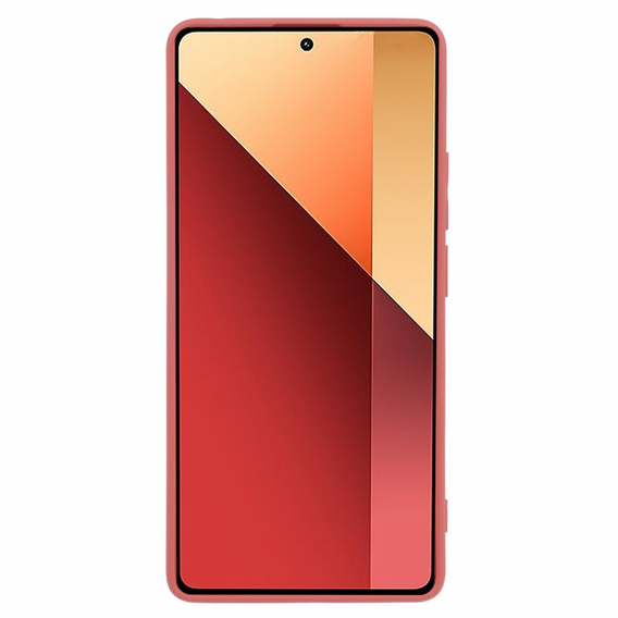 Чехол до Xiaomi Redmi Note 13 Pro 4G, Silicone Lite, красный