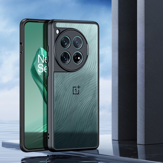 Чехол DuxDucis для OnePlus 12, Aimo case, прозрачный / черный