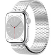 Сталевий ремінець для Apple Watch 1/2/3/4/5/6/7/8/SE/ULTRA 42/44/45/49 MM - срібний