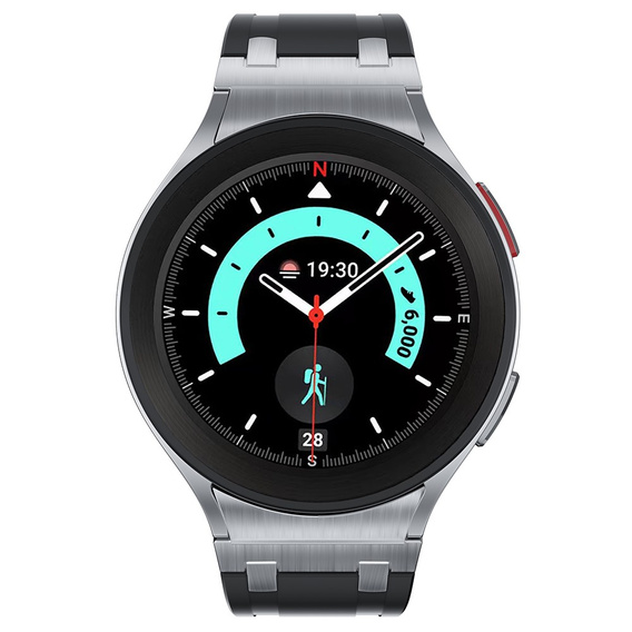 Силиконовый ремешок для Samsung Galaxy Watch 4/5/6 40/42/43/44/45/46/47 мм