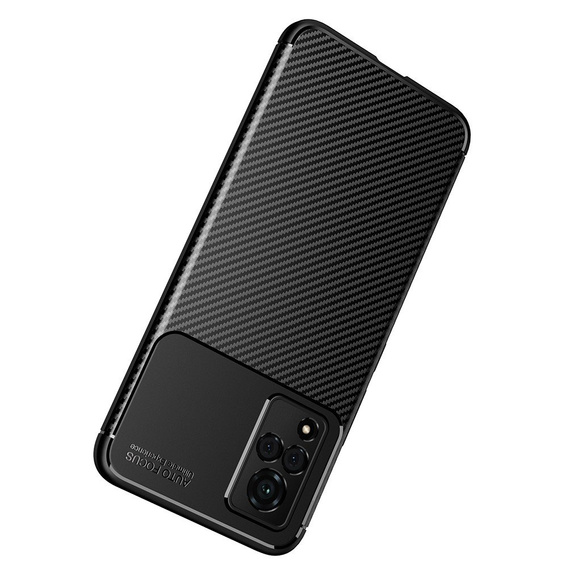 Чехол до Vivo V21 5G, Carbon Gel, чёрный