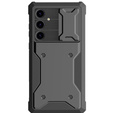 Чохол для Samsung Galaxy S24, ERBORD Rugged Case, чорний