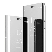 Чехол до Xiaomi 11T / 11T Pro, Clear View, серебряный