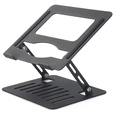 Алюминиевая подставка для ноутбука, ERBORD ProDesk Stand, серый