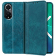 Чехол до Huawei Nova 9, Wallet Litchi Leather, зелёный