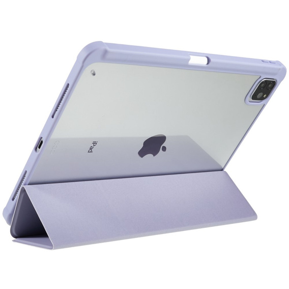 Чехол для iPad Pro 11 2022 / 2021 / 2020 / 2018, Smartcase Hybrid, с местом для стилуса, фиолетовый