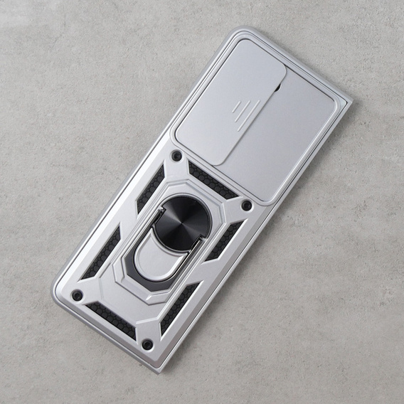 Чохол NOX Camera Slide Samsung Galaxy Z Fold5 5G, CamShield Slide, срібло