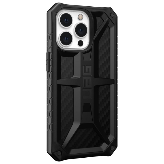 чохол Urban Armor Gear для iPhone 13 Pro, Monarch, carbon чорний