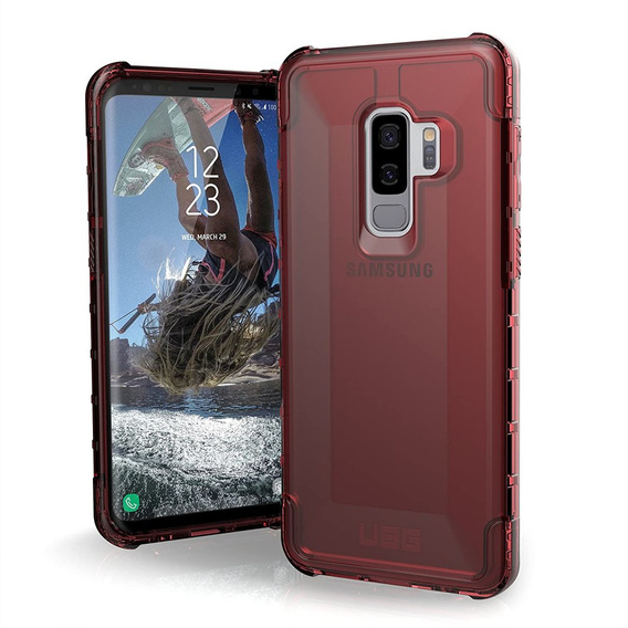 Чехол Urban Armor Gear для Samsung Galaxy S9+ Plus, Plyo, красный