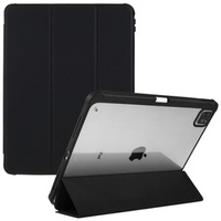 Чохол для iPad Pro 12.9 2020/2021/2022, Smartcase Hybrid, з місцем для стилуса, чорний