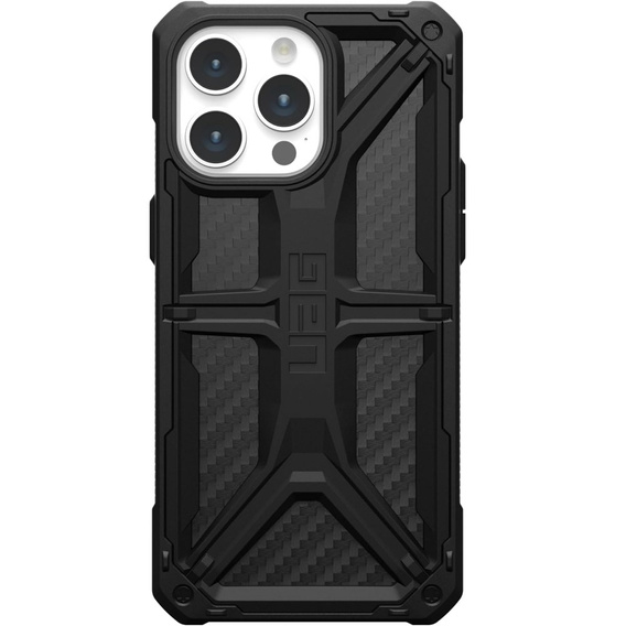 чехол Urban Armor Gear для iPhone 15 Pro Max, Monarch, carbon чёрный