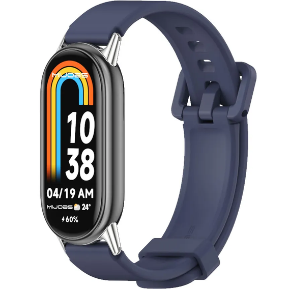 Силиконовый ремешок для Xiaomi Smart Mi Band 8 / Xiaomi Smart Mi Band 9