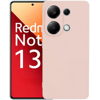 Чехол до Xiaomi Redmi Note 13 Pro 4G, Silicone Lite, розовый