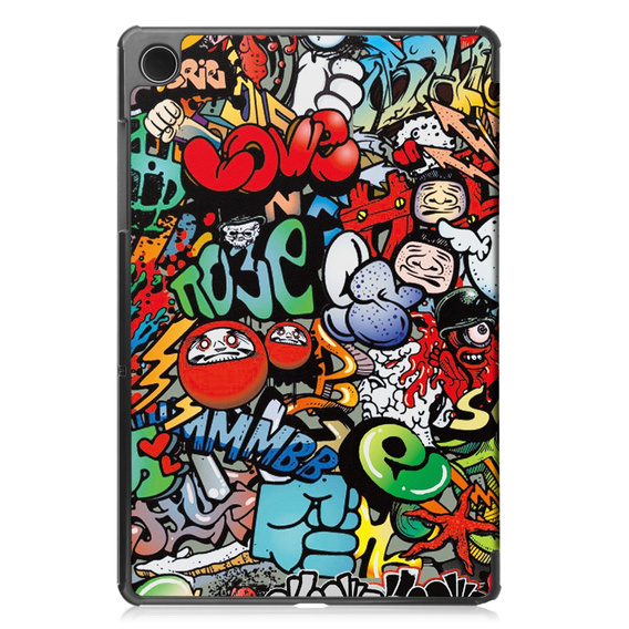 Чохол для Samsung Galaxy Tab A9+, Smartcase, graffiti