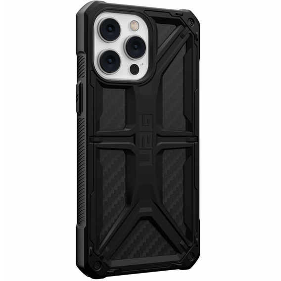 чехол Urban Armor Gear для iPhone 14 Pro Max, Monarch, carbon чёрный