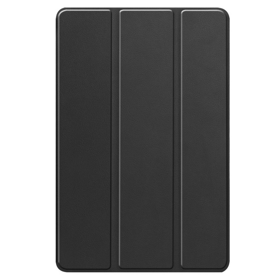 Чехол Smartcase для Lenovo Tab P12, трехсекционный с местом для стилуса, черный