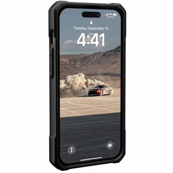 чохол Urban Armor Gear для iPhone 14 Pro, Monarch, чорний