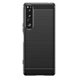 Чехол до Sony Xperia 1 IV, Carbon, чёрный