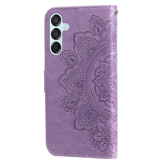 Чохол-книжка для Samsung Galaxy M15 5G, Mandala, фіолетовий