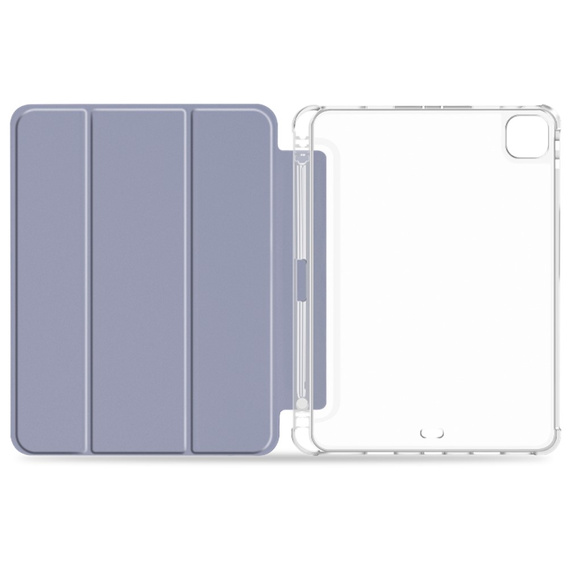 Чехол для iPad Pro 11 2022 / 2021 / 2020, Smartcase Hybrid, с местом для стилуса, фиолетовый