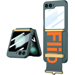 Чохол для Galaxy Z Flip 5, Strap Cover, зеленый