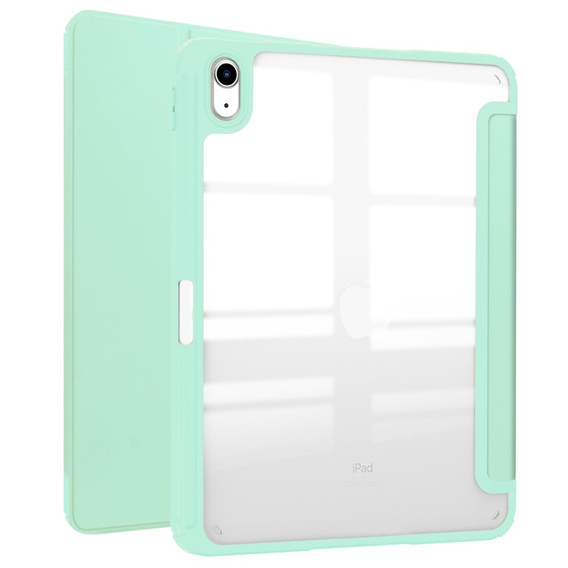 Чехол для iPad 10.9 2022 10 Gen, Smartcase Hybrid, с местом для стилуса, зелёный