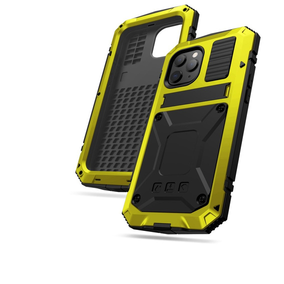 Бронированный чехол для iPhone 12 Pro Max, R-JUST, жёлтый