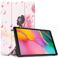 Чохол для Lenovo Tab M11, Smartcase, lady butterfly