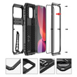 Бронированный чехол для iPhone 14 Pro, Metal Hybrid, черный