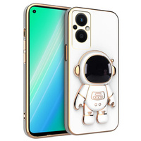 Чoхол до Oppo Reno7 Lite 5G, Astronaut, білий