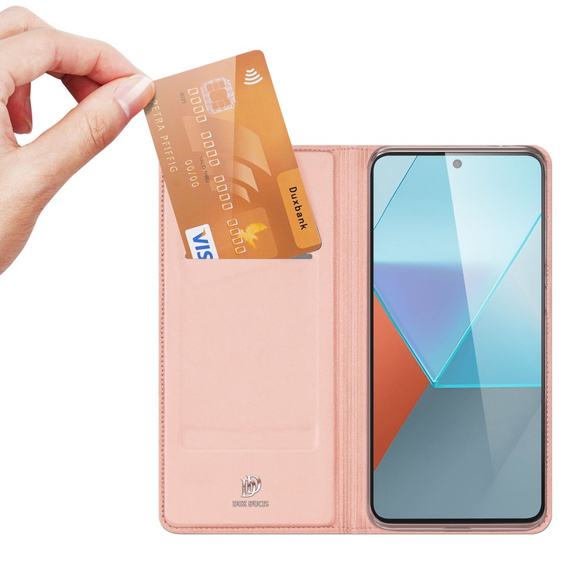 Чoхол Dux Ducis до Xiaomi Redmi Note 13 Pro 5G, Skinpro, рожевий rose gold